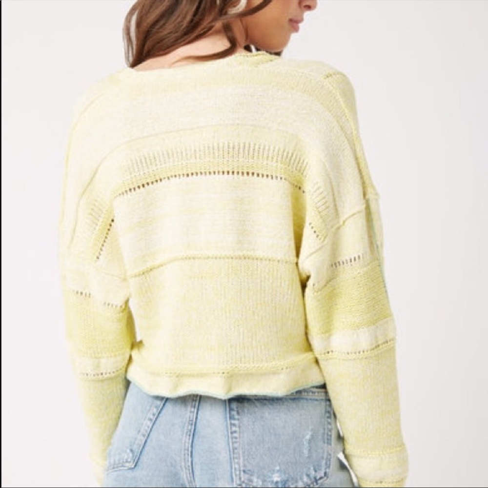 Free People Lemonade Stand Sweater Small - Picture 12 of 13